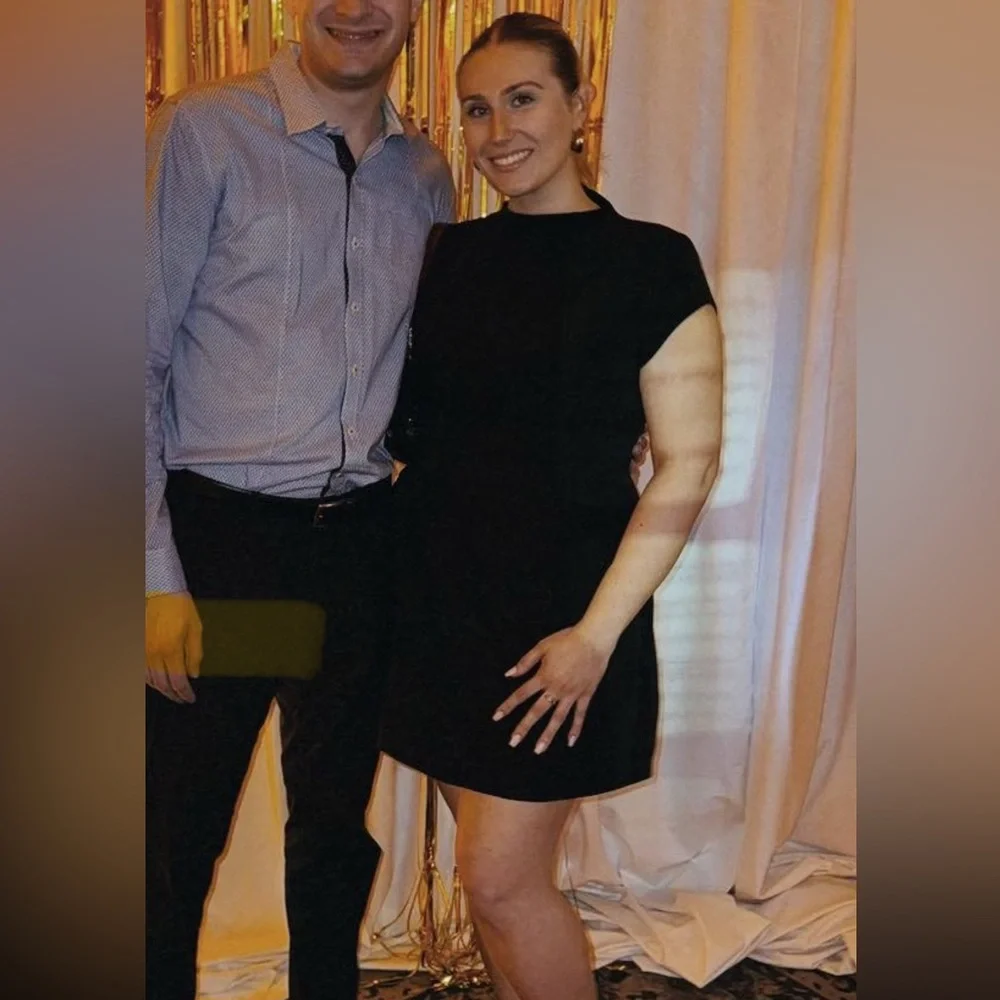 Commense Classic Black Mini Dress - Picture 2 of 6